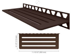 Schluter Shelf-W Wave Bronze SWS1 D10 TSOB
